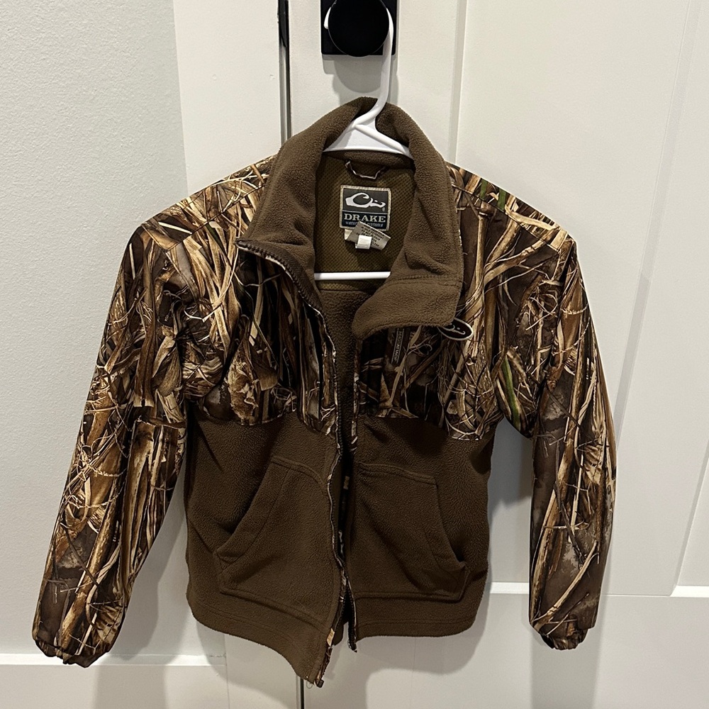 Youth Drake Brown and Camo Outdoor Jacket